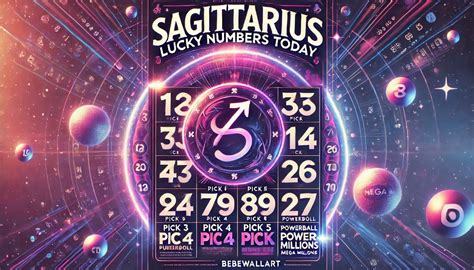 sagittarius lucky number today|Sagittarius Lucky Numbers for today â€“ Numerology, .